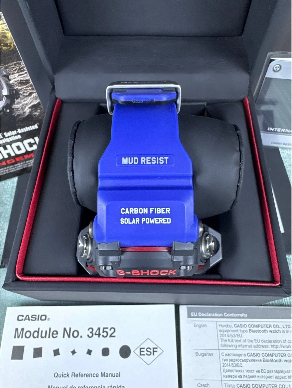 Casio G-Shock Rangeman GPR-B1000 GPS Watch Blue